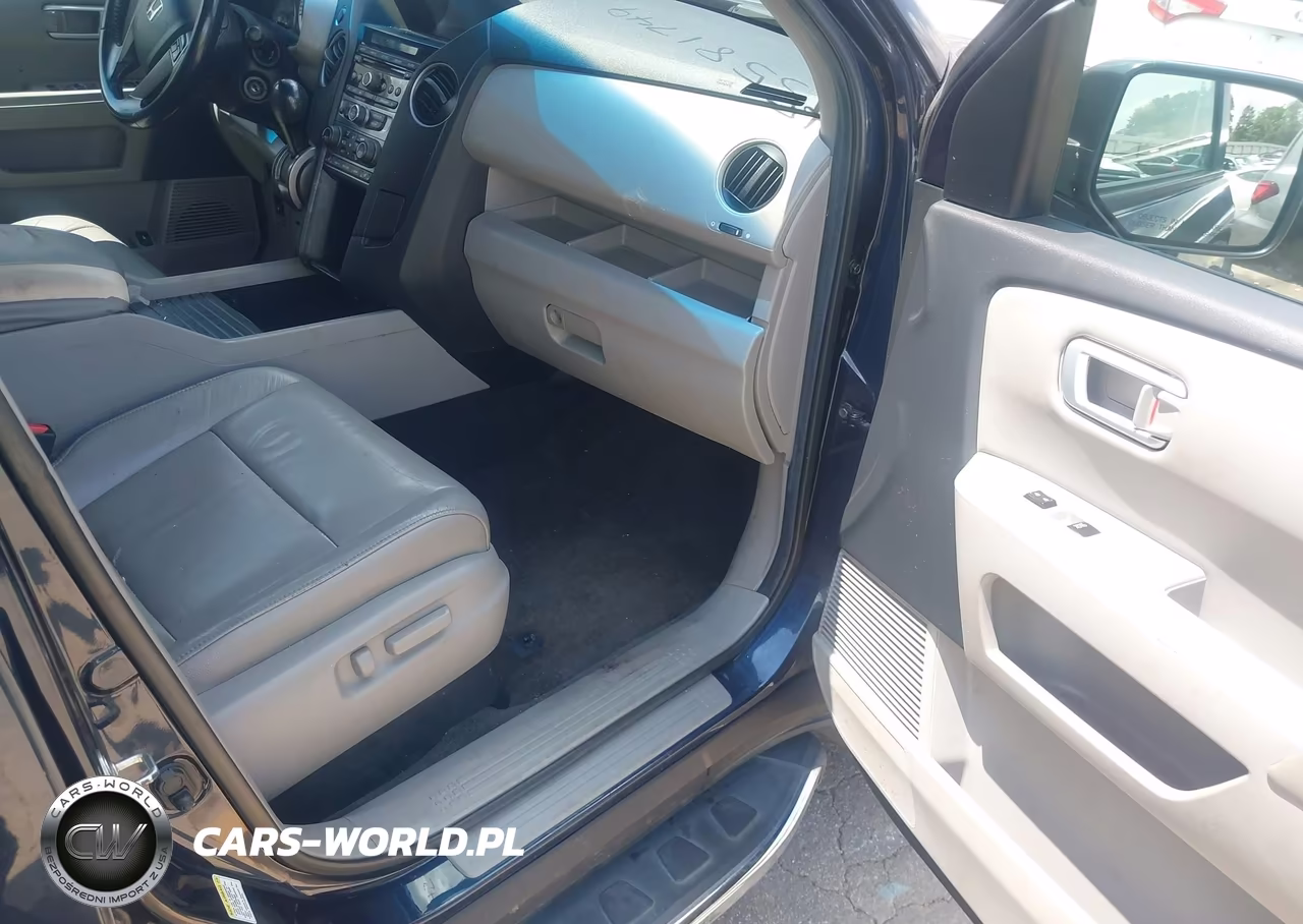 2012 Honda Pilot Ex-L VIN:5FNYF3H55CB027509 - 5