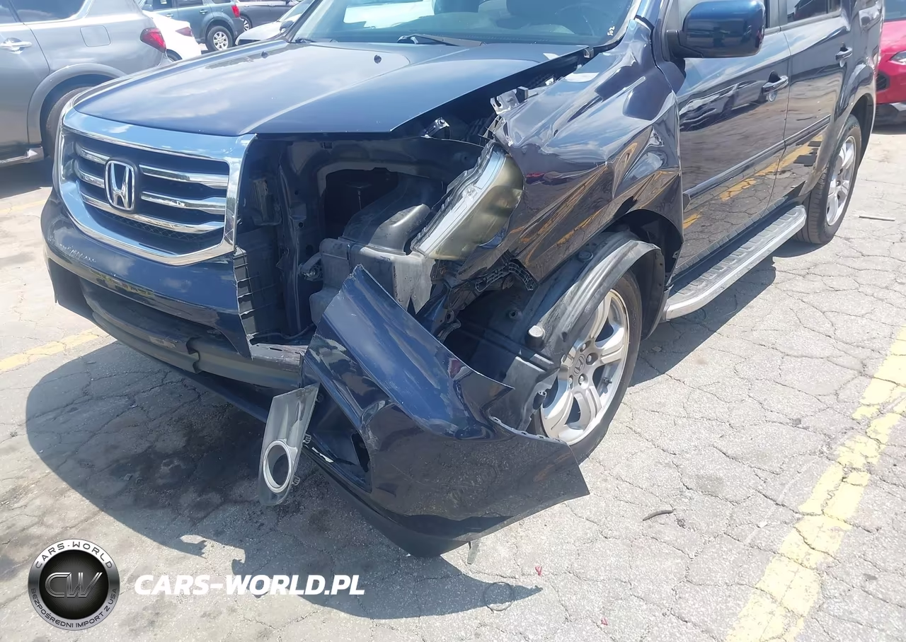 2012 Honda Pilot Ex-L VIN:5FNYF3H55CB027509 - 6