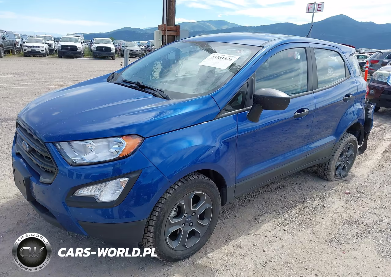 2021 Ford Ecosport S VIN:MAJ6S3FLXMC398531 - 2