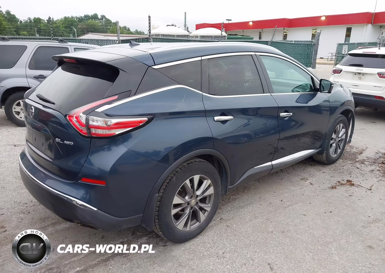 2015 Nissan Murano Sl VIN:5N1AZ2MH4FN220738 - 4