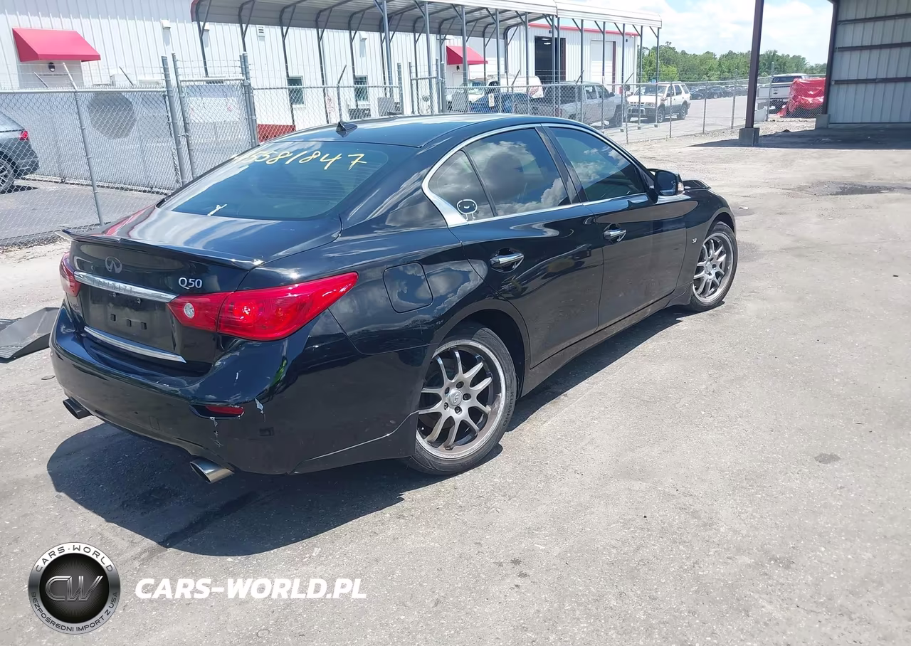 2015 Infiniti Q50 Premium VIN:JN1BV7AP4FM339881 - 4