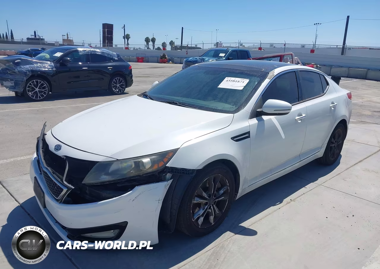 2012 Kia Optima Ex Turbo VIN:5XXGN4A65CG076214 - 2