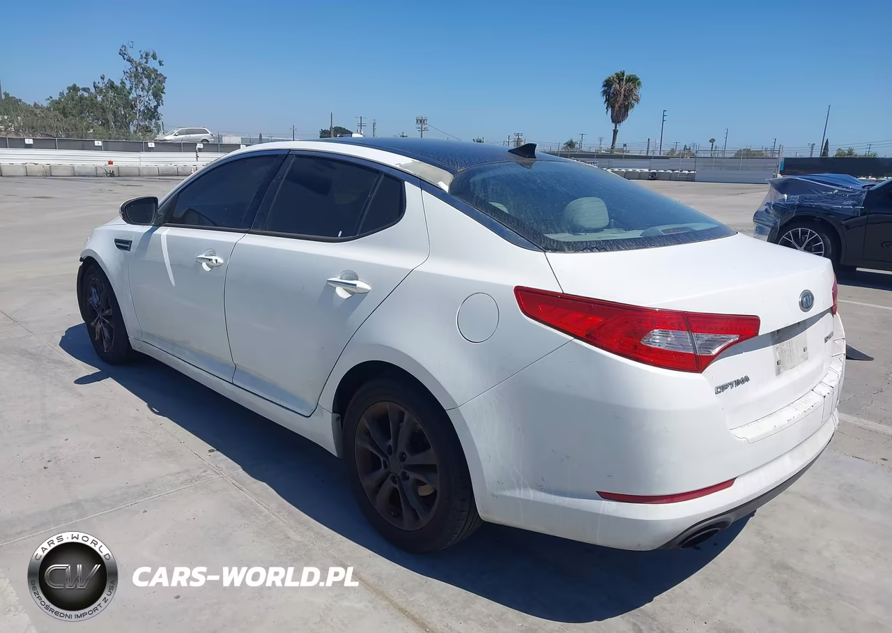 2012 Kia Optima Ex Turbo VIN:5XXGN4A65CG076214 - 3