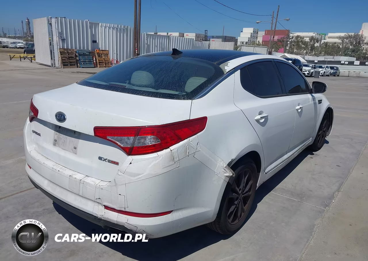 2012 Kia Optima Ex Turbo VIN:5XXGN4A65CG076214 - 4