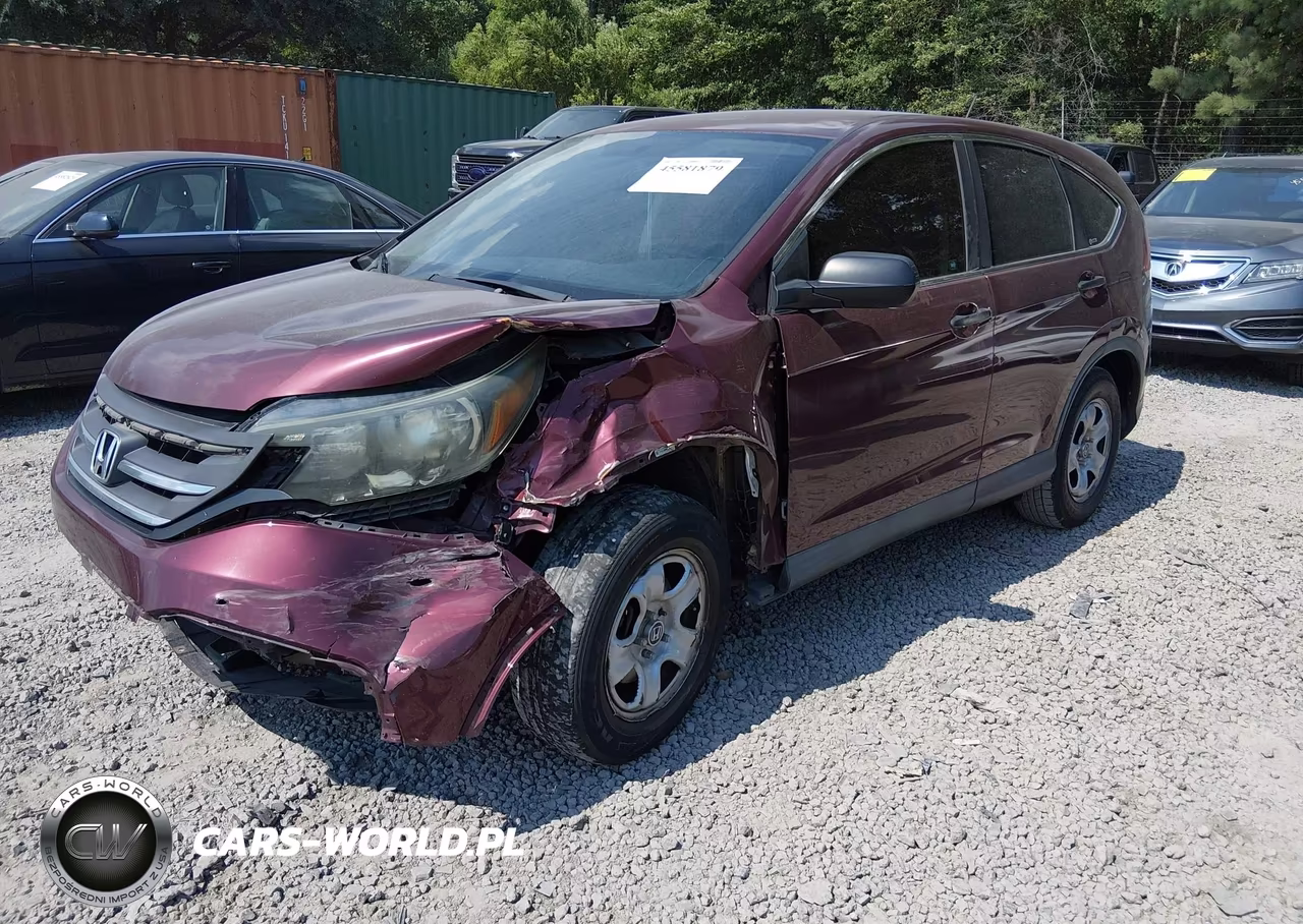 2012 Honda Cr-V Lx VIN:5J6RM4H37CL046245 - 2