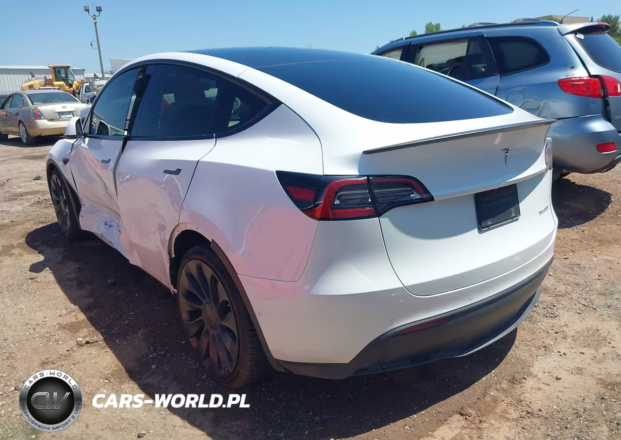 2021 Tesla Model Y Performance Dual Motor All-Wheel Drive VIN:5YJYGDEF0MF252292 - 3