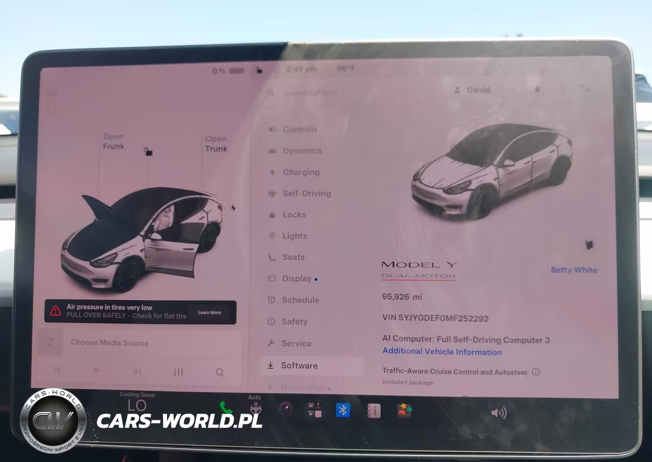 2021 Tesla Model Y Performance Dual Motor All-Wheel Drive VIN:5YJYGDEF0MF252292 - 7