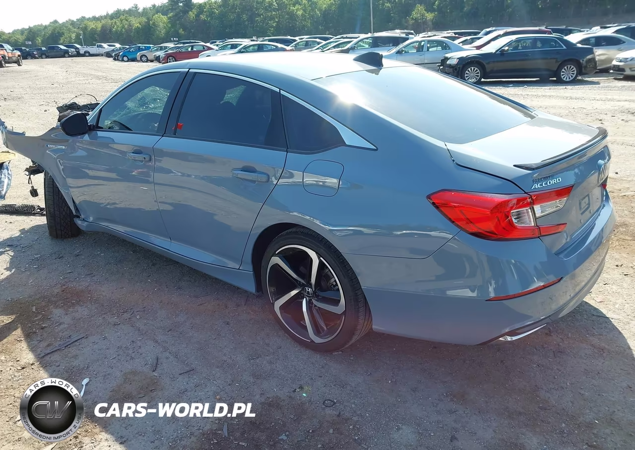 2022 Honda Accord Hybrid Sport VIN:1HGCV3F2XNA037603 - 3