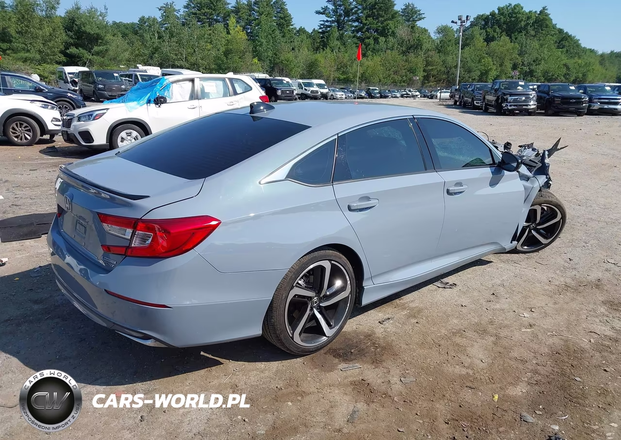 2022 Honda Accord Hybrid Sport VIN:1HGCV3F2XNA037603 - 4