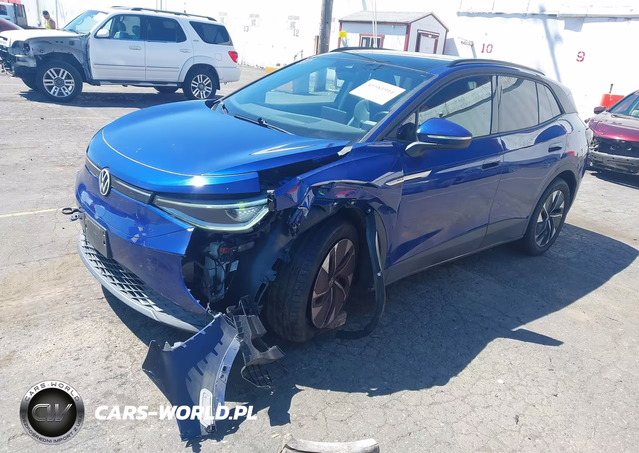 2021 Volkswagen Id.4 Pro S VIN:WVGTMPE22MP024281 - 2
