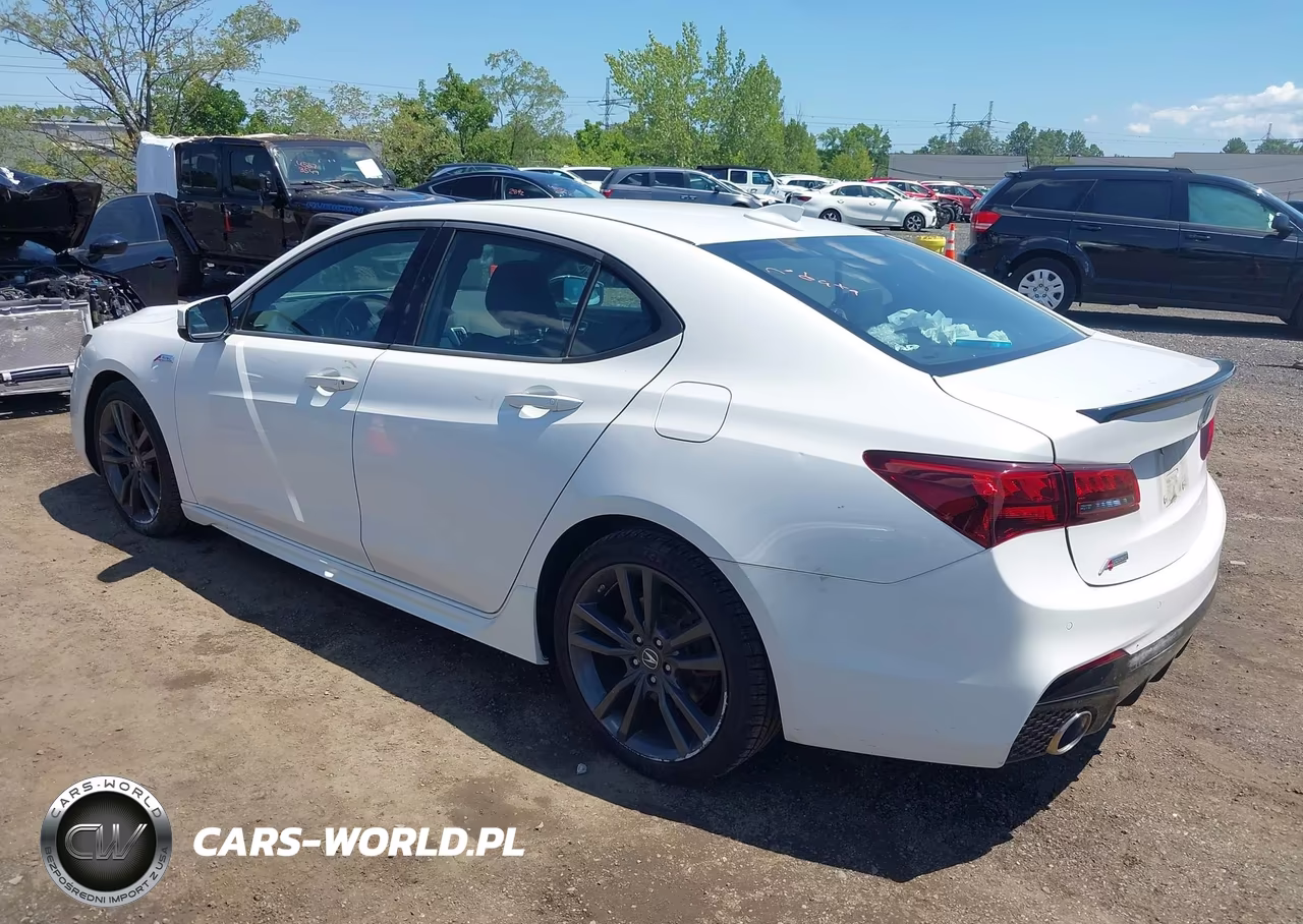 2020 Acura Tlx A-Spec-A-Spec W-Red Leather VIN:19UUB1F69LA009924 - 3
