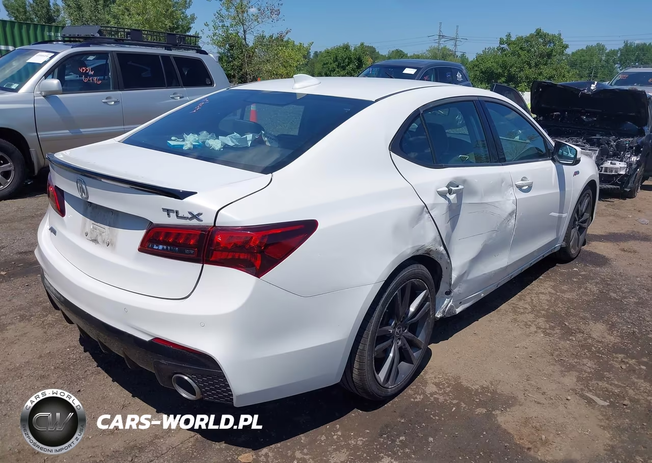 2020 Acura Tlx A-Spec-A-Spec W-Red Leather VIN:19UUB1F69LA009924 - 4
