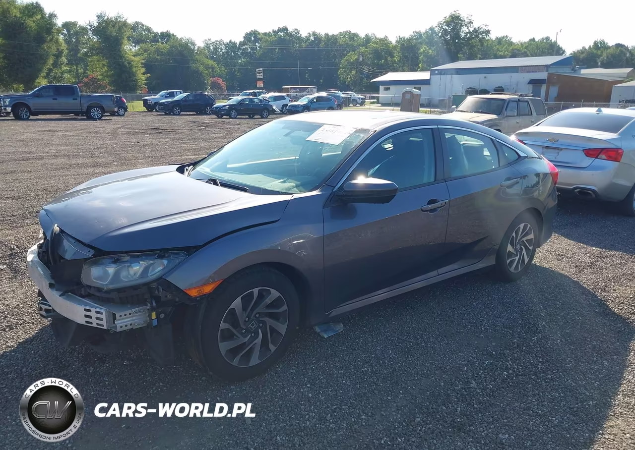 2016 Honda Civic Ex VIN:19XFC2F72GE013545 - 2