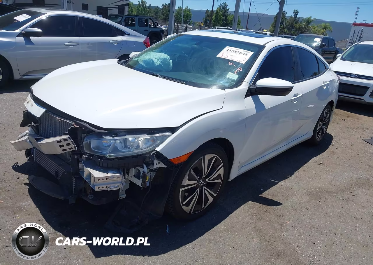 2017 Honda Civic Ex-T VIN:2HGFC1F3XHH658653 - 2
