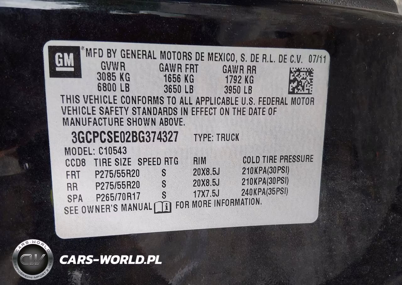 2011 Chevrolet Silverado 1500 Lt VIN:3GCPCSE02BG374327 - 9