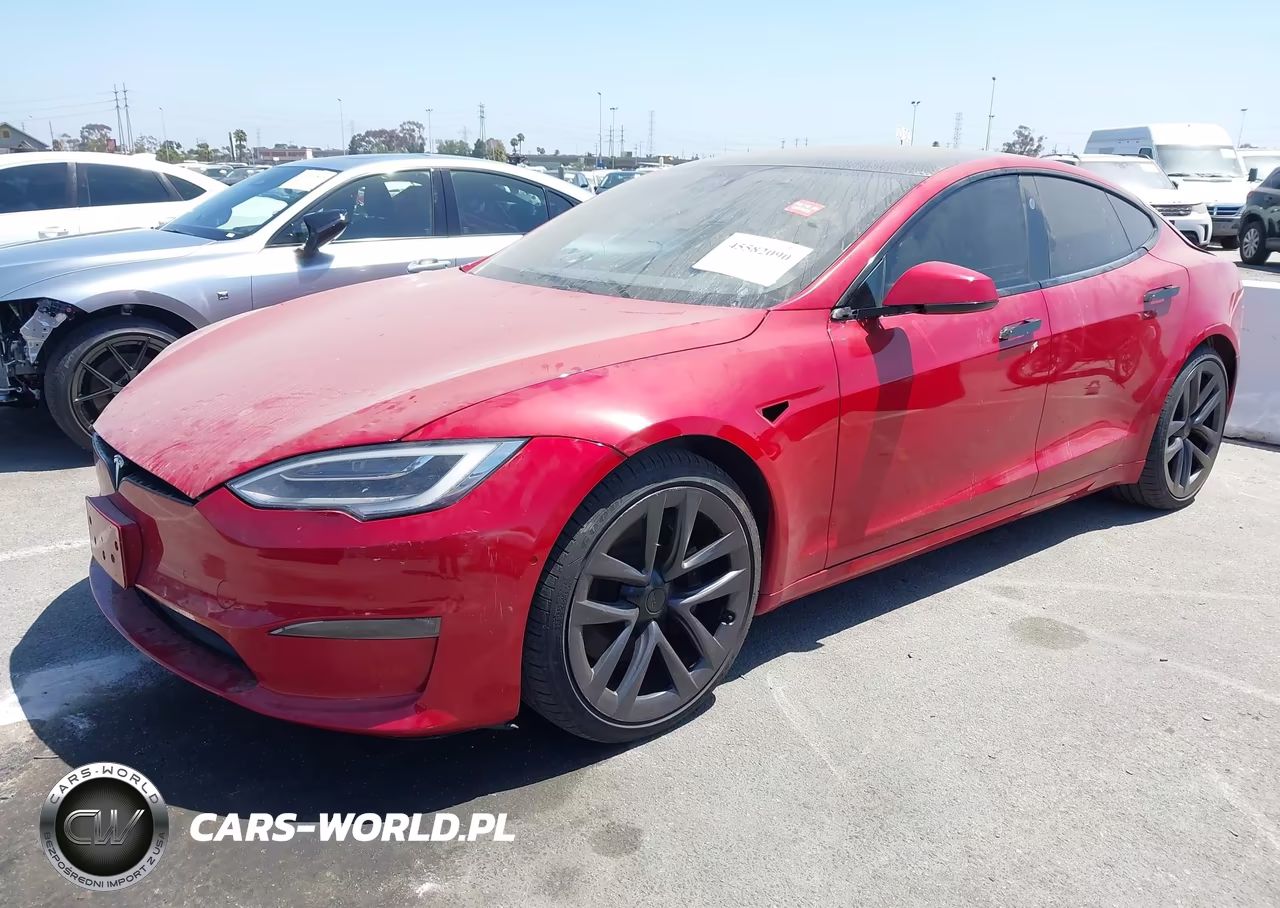 2021 Tesla Model S Long Range Dual Motor All-Wheel Drive VIN:5YJSA1E53MF428801 - 2