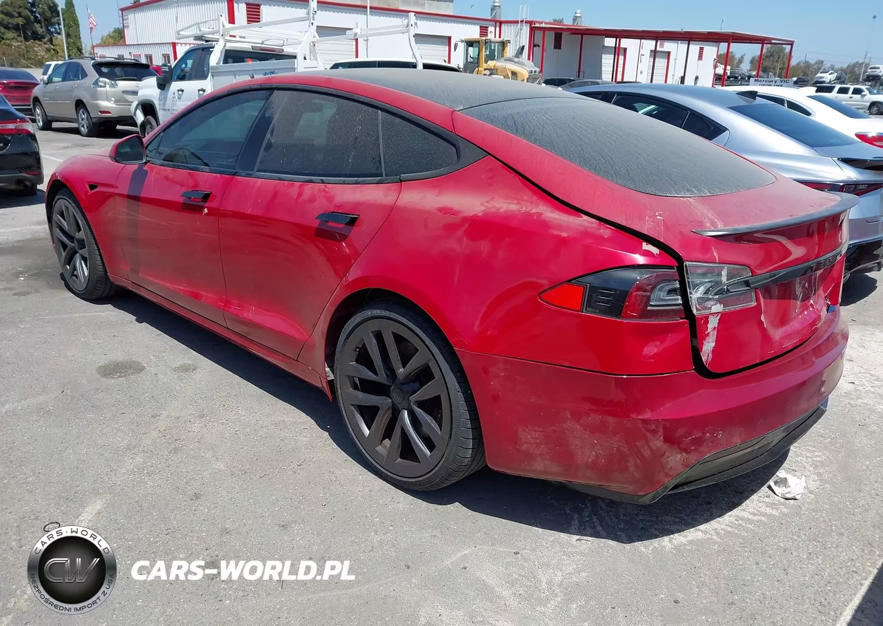 2021 Tesla Model S Long Range Dual Motor All-Wheel Drive VIN:5YJSA1E53MF428801 - 3