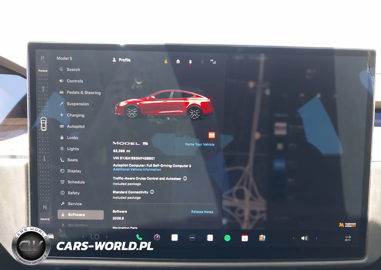 2021 Tesla Model S Long Range Dual Motor All-Wheel Drive VIN:5YJSA1E53MF428801 - 7