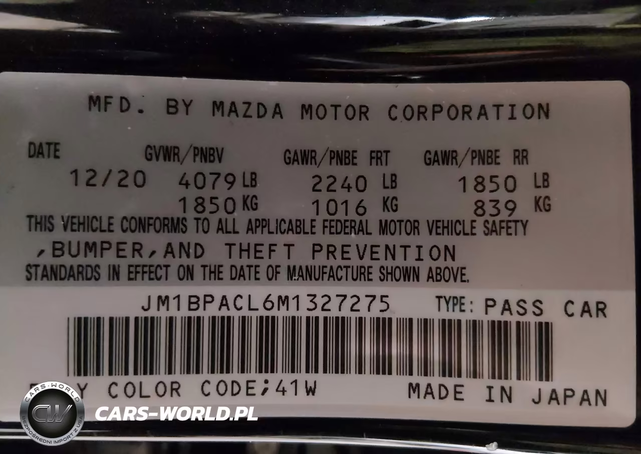 2021 Mazda Mazda3 Preferred VIN:JM1BPACL6M1327275 - 9