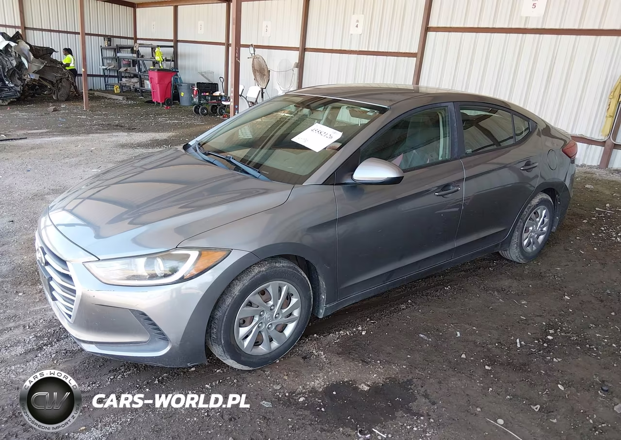 2018 Hyundai Elantra Se VIN:KMHD74LF1JU596391 - 2