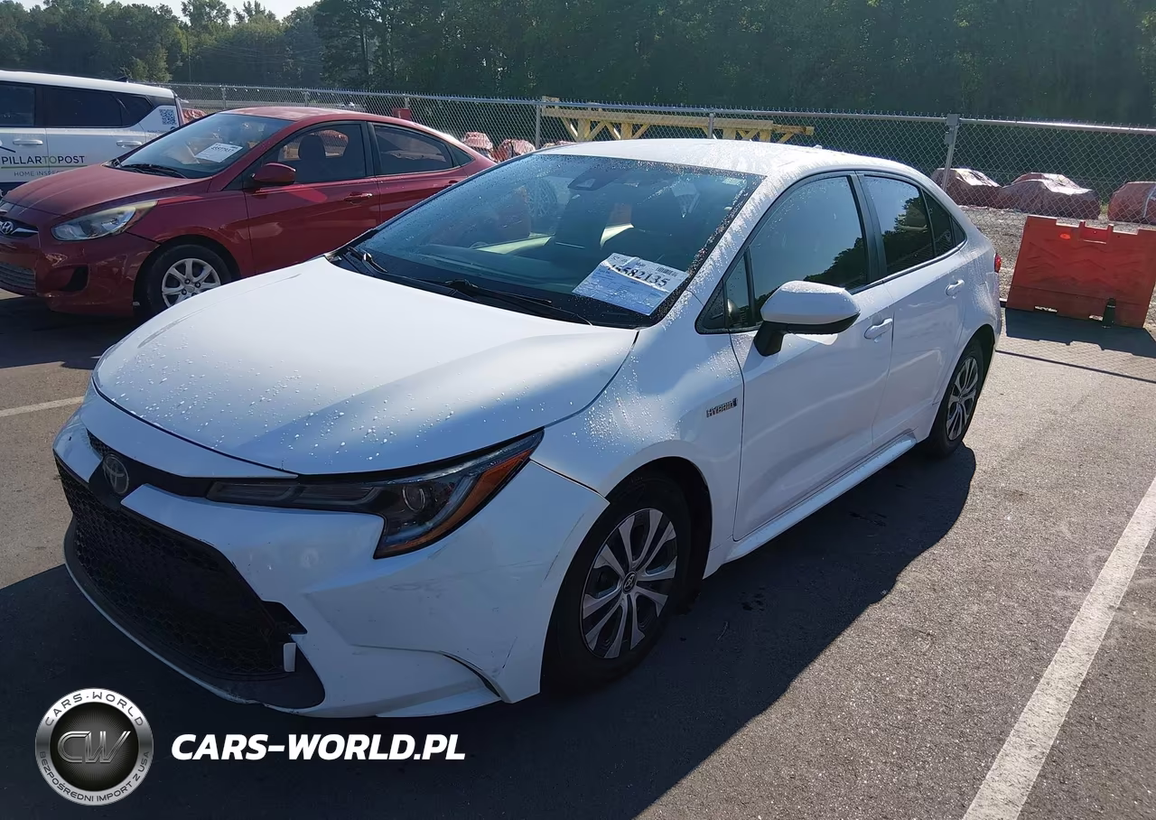 2020 Toyota Corolla Hybrid Le VIN:JTDEBRBE0LJ028487 - 2