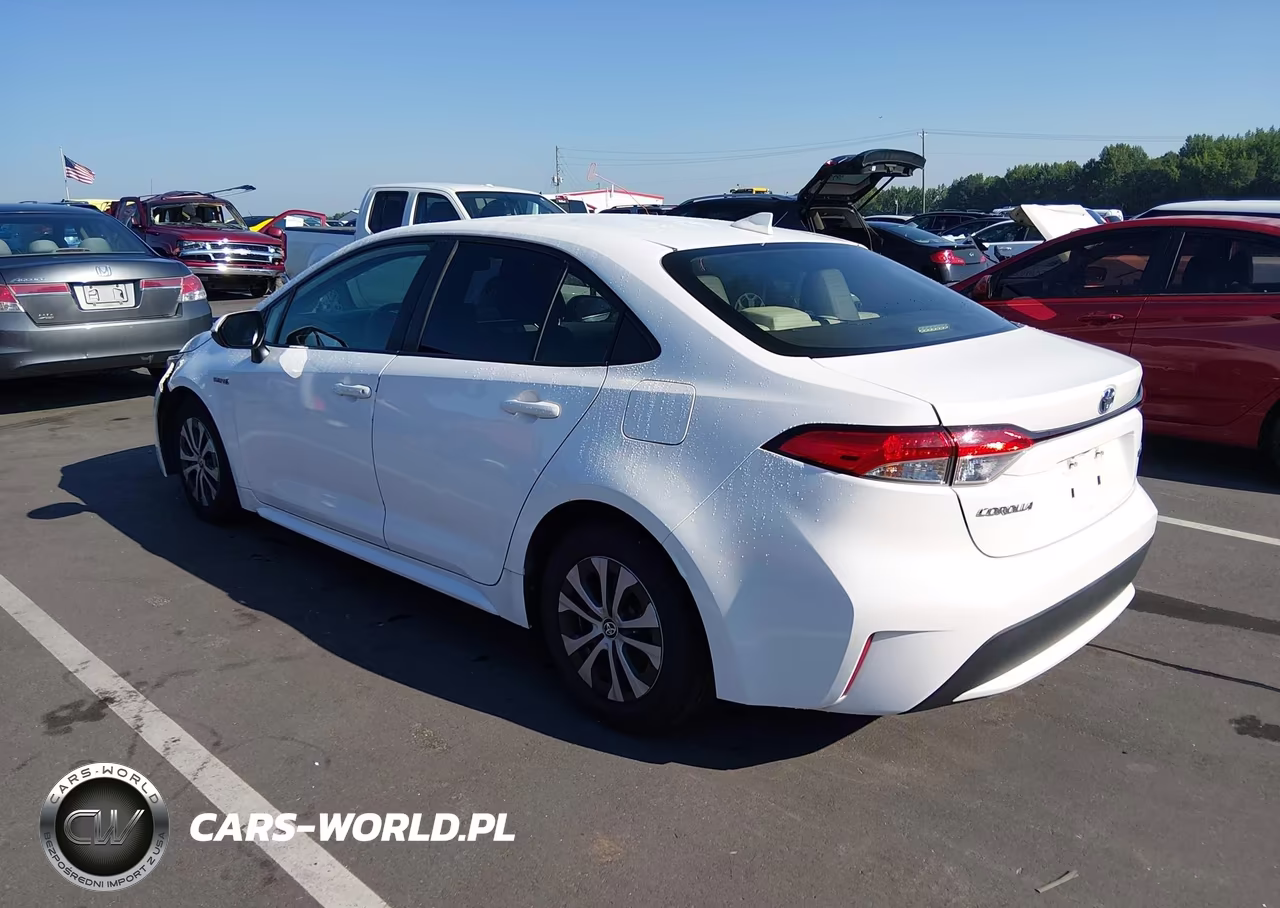 2020 Toyota Corolla Hybrid Le VIN:JTDEBRBE0LJ028487 - 3