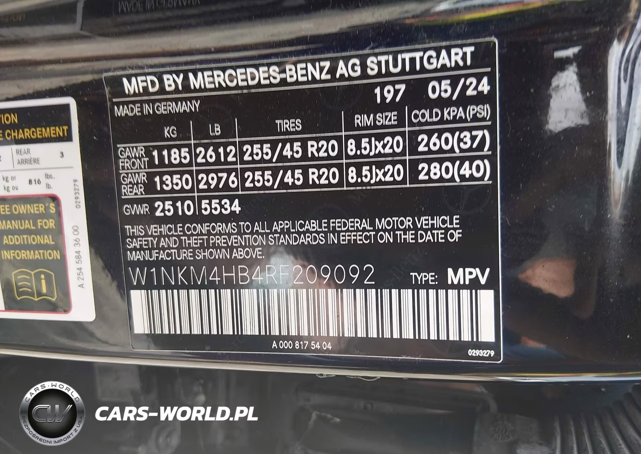 2024 Mercedes-Benz Glc 300 4Matic Suv VIN:W1NKM4HB4RF209092 - 9