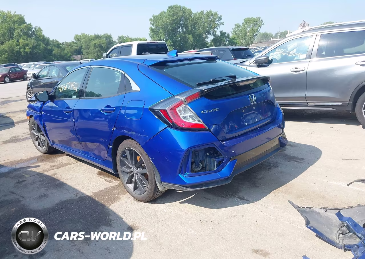 2020 Honda Civic Ex VIN:SHHFK7H68LU206404 - 3