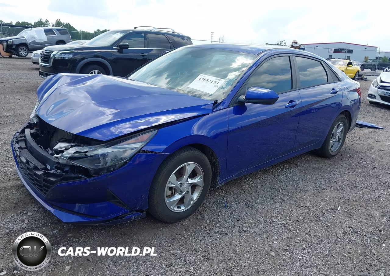 2021 Hyundai Elantra Se VIN:KMHLL4AG2MU209550 - 2