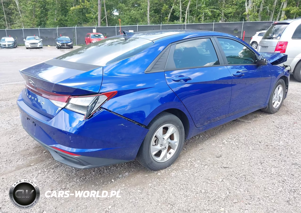 2021 Hyundai Elantra Se VIN:KMHLL4AG2MU209550 - 4