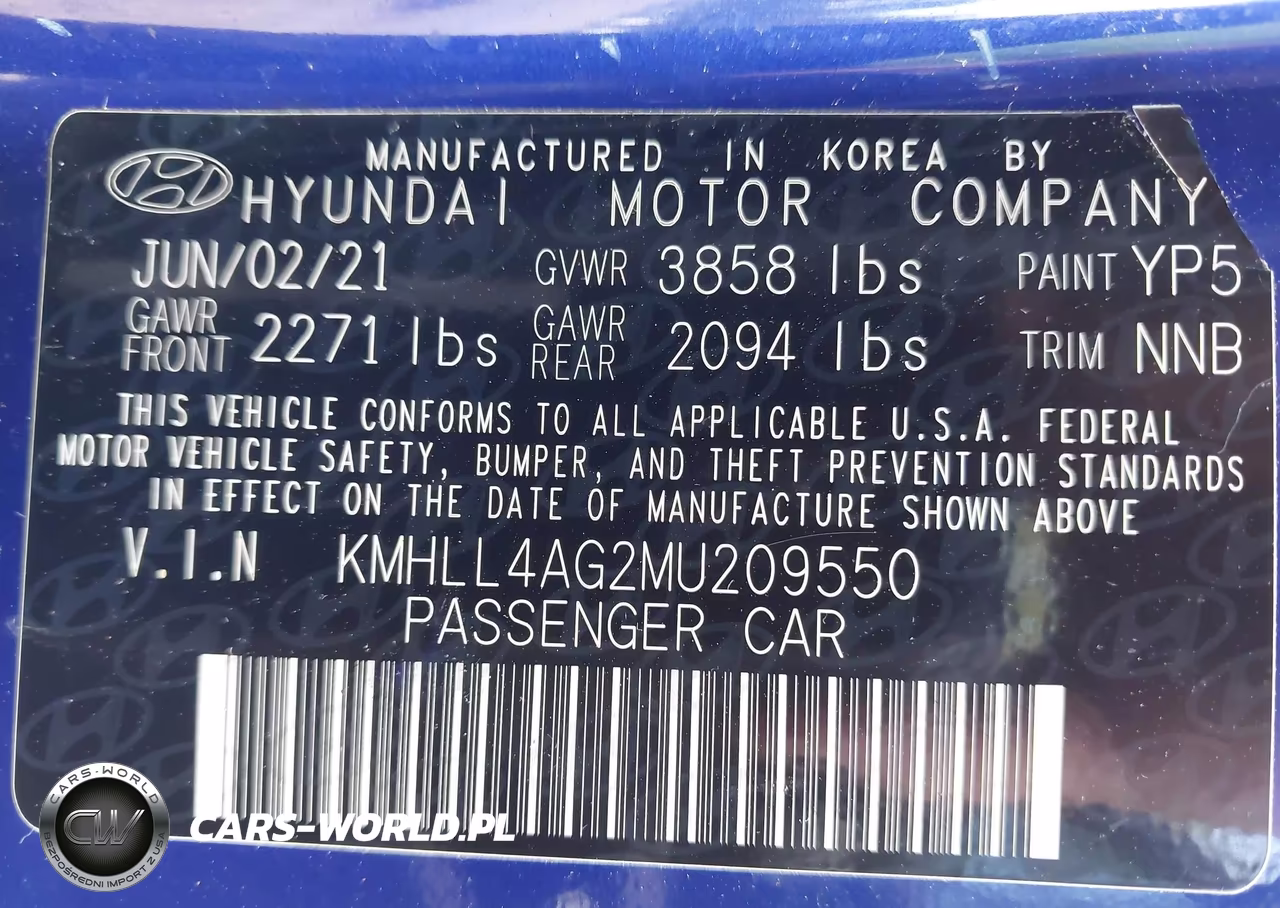 2021 Hyundai Elantra Se VIN:KMHLL4AG2MU209550 - 9