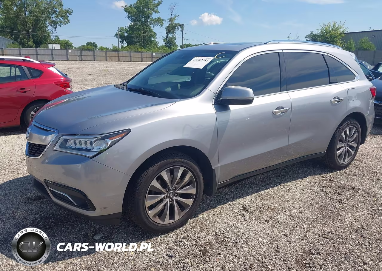 2016 Acura Mdx Technology Acurawatch Plus Packages-Technology Package VIN:5FRYD4H47GB032413 - 2
