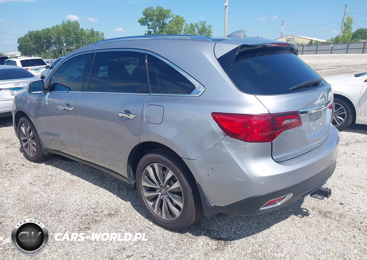 2016 Acura Mdx Technology Acurawatch Plus Packages-Technology Package VIN:5FRYD4H47GB032413 - 3