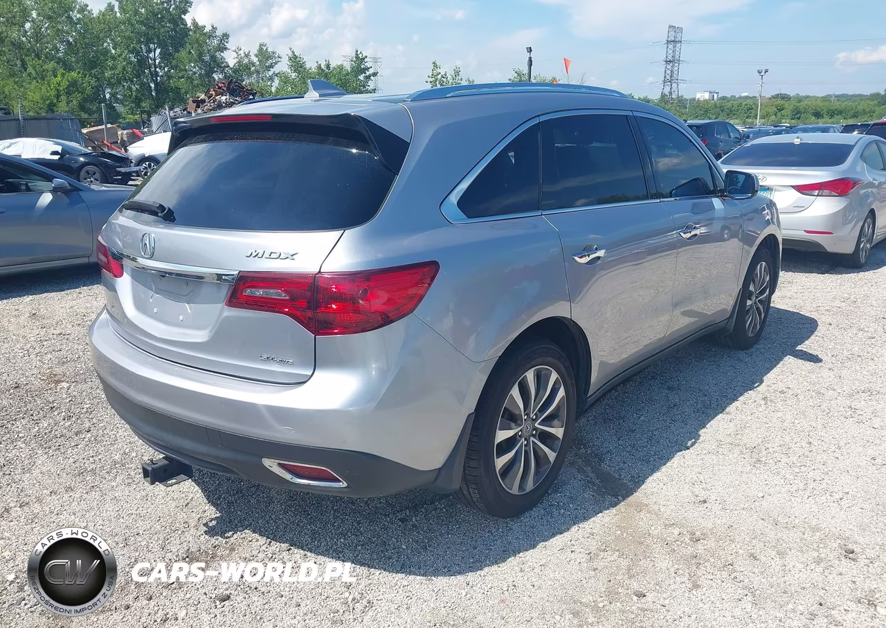 2016 Acura Mdx Technology Acurawatch Plus Packages-Technology Package VIN:5FRYD4H47GB032413 - 4