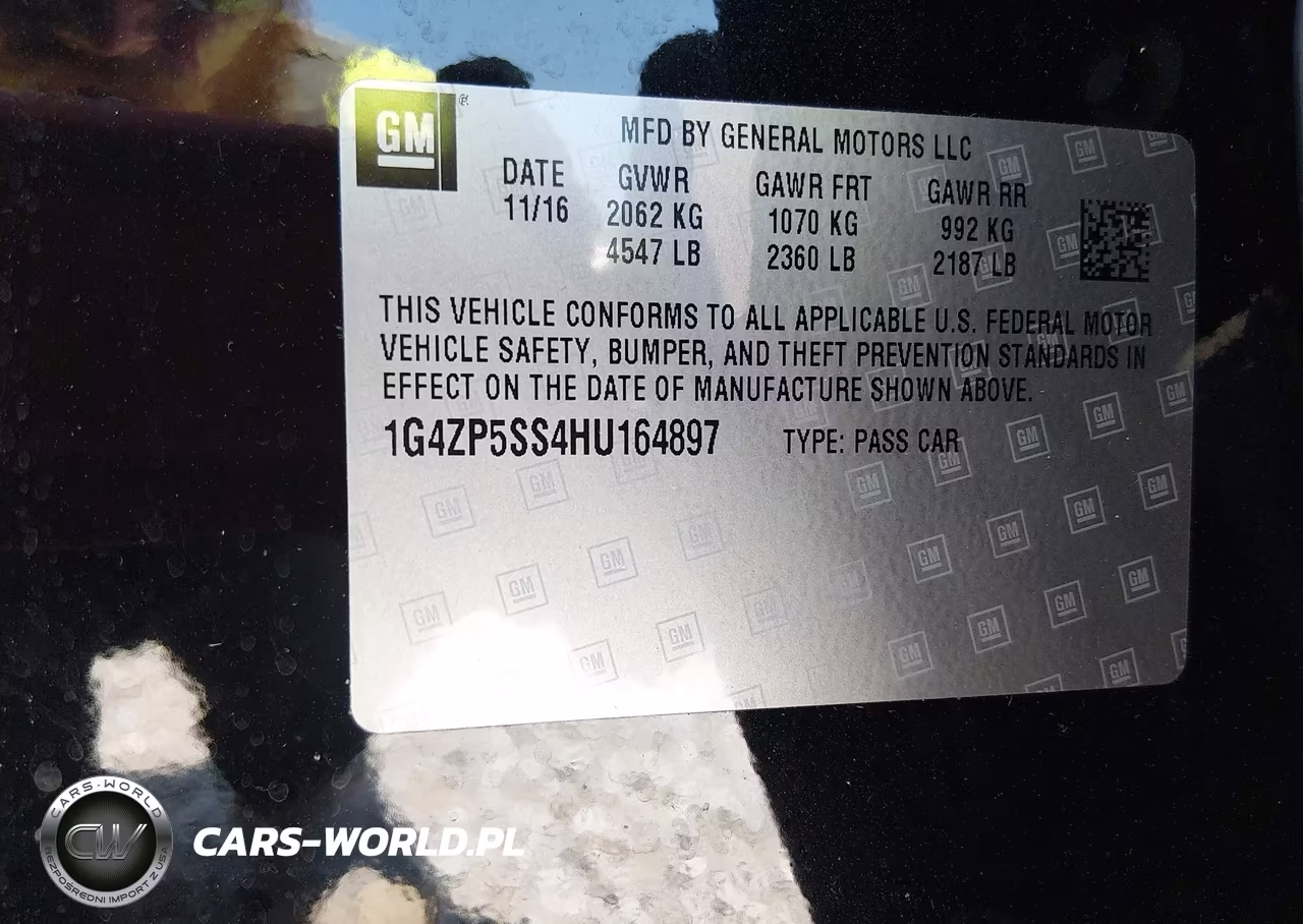 2017 Buick Lacrosse Essence VIN:1G4ZP5SS4HU164897 - 9