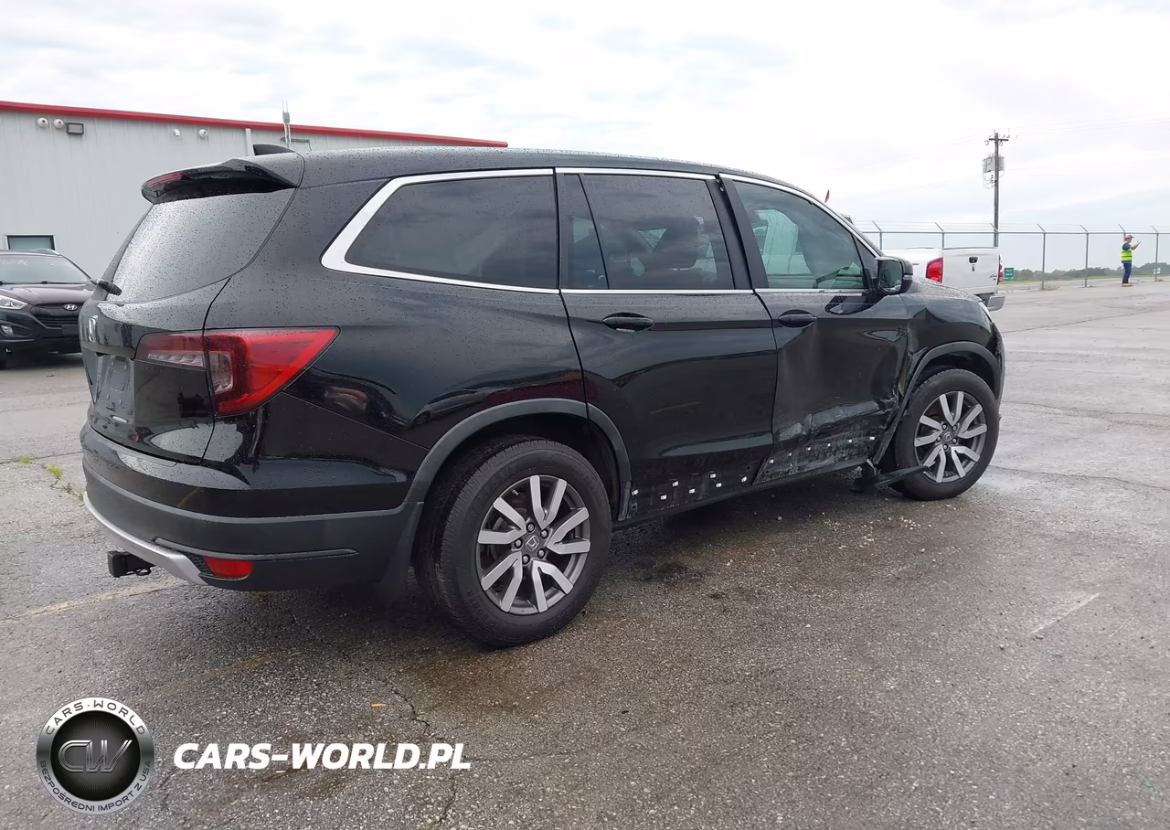 2021 Honda Pilot 2Wd Ex-L VIN:5FNYF5H56MB007301 - 4
