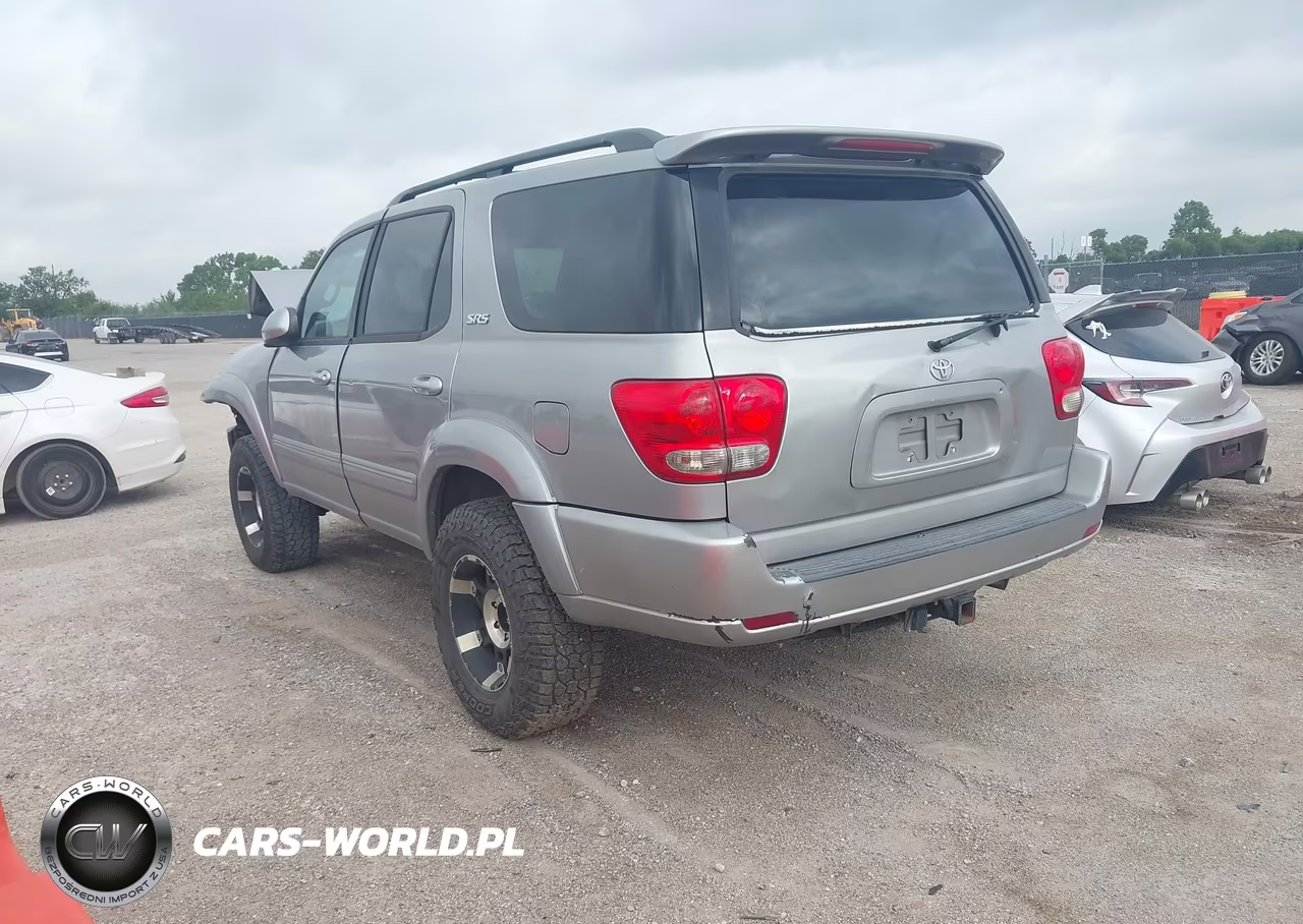 2005 Toyota Sequoia Sr5 V8 VIN:5TDBT44A75S237244 - 3