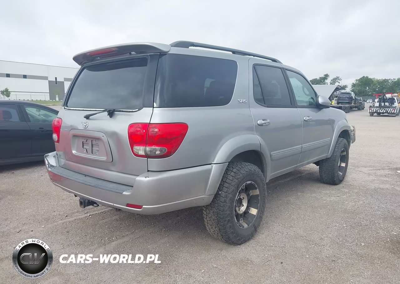 2005 Toyota Sequoia Sr5 V8 VIN:5TDBT44A75S237244 - 4