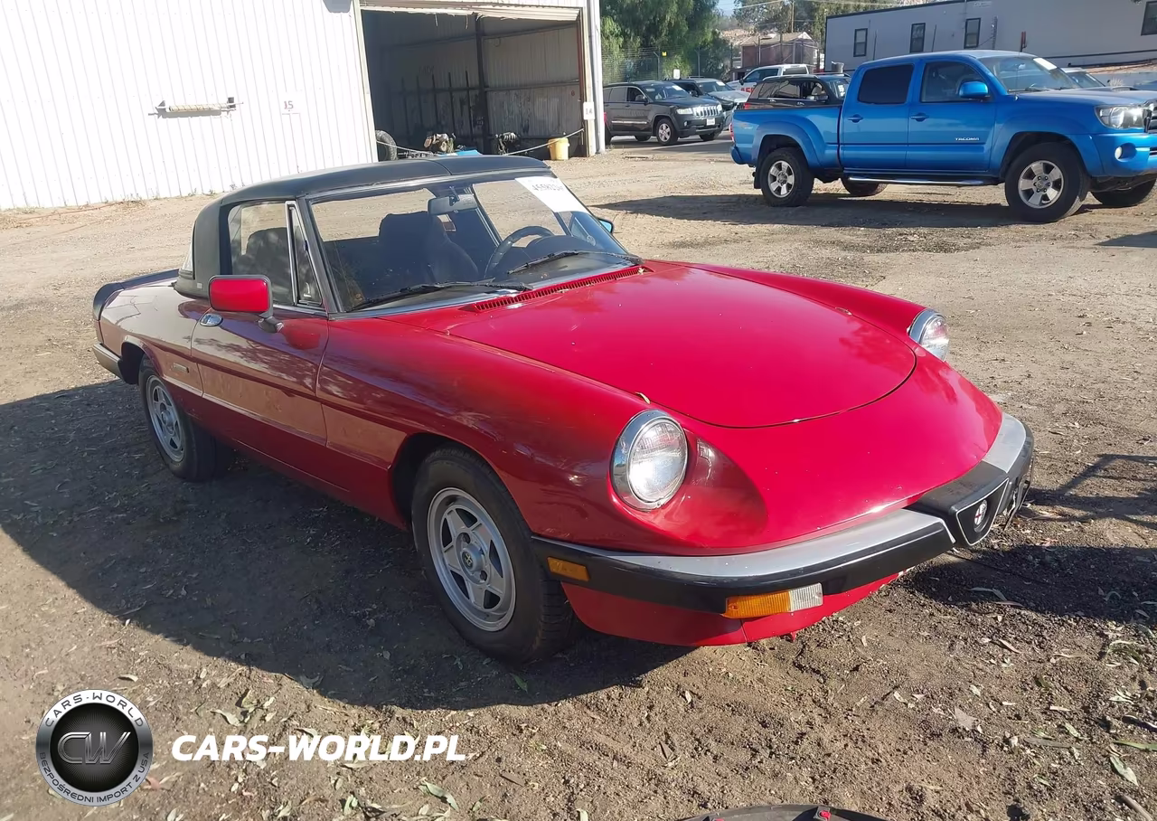 1986 Alfa Romeo Veloce 2000 Spider – zdjęcie 1 z 11