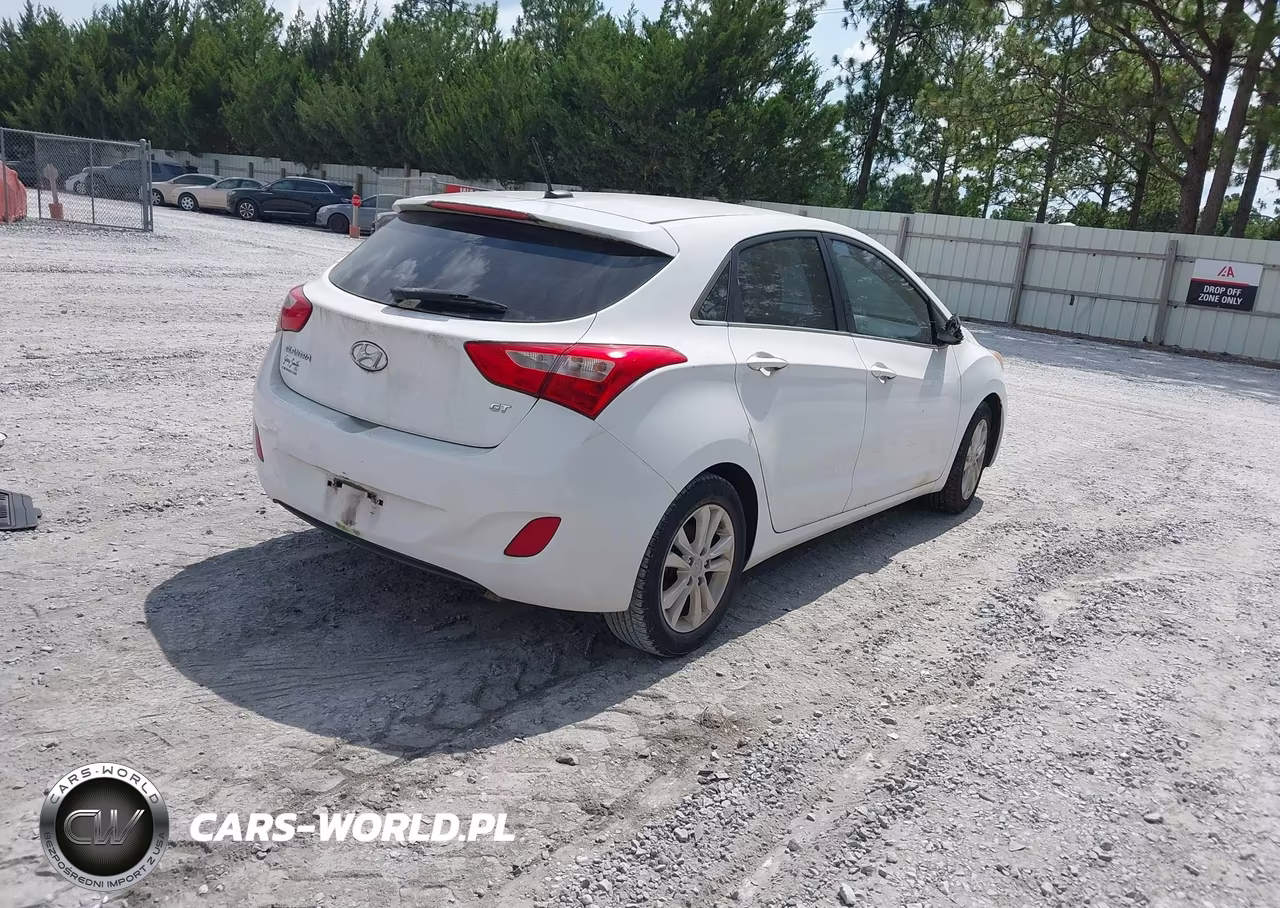 2014 Hyundai Elantra Gt VIN:KMHD35LH4EU165391 - 4
