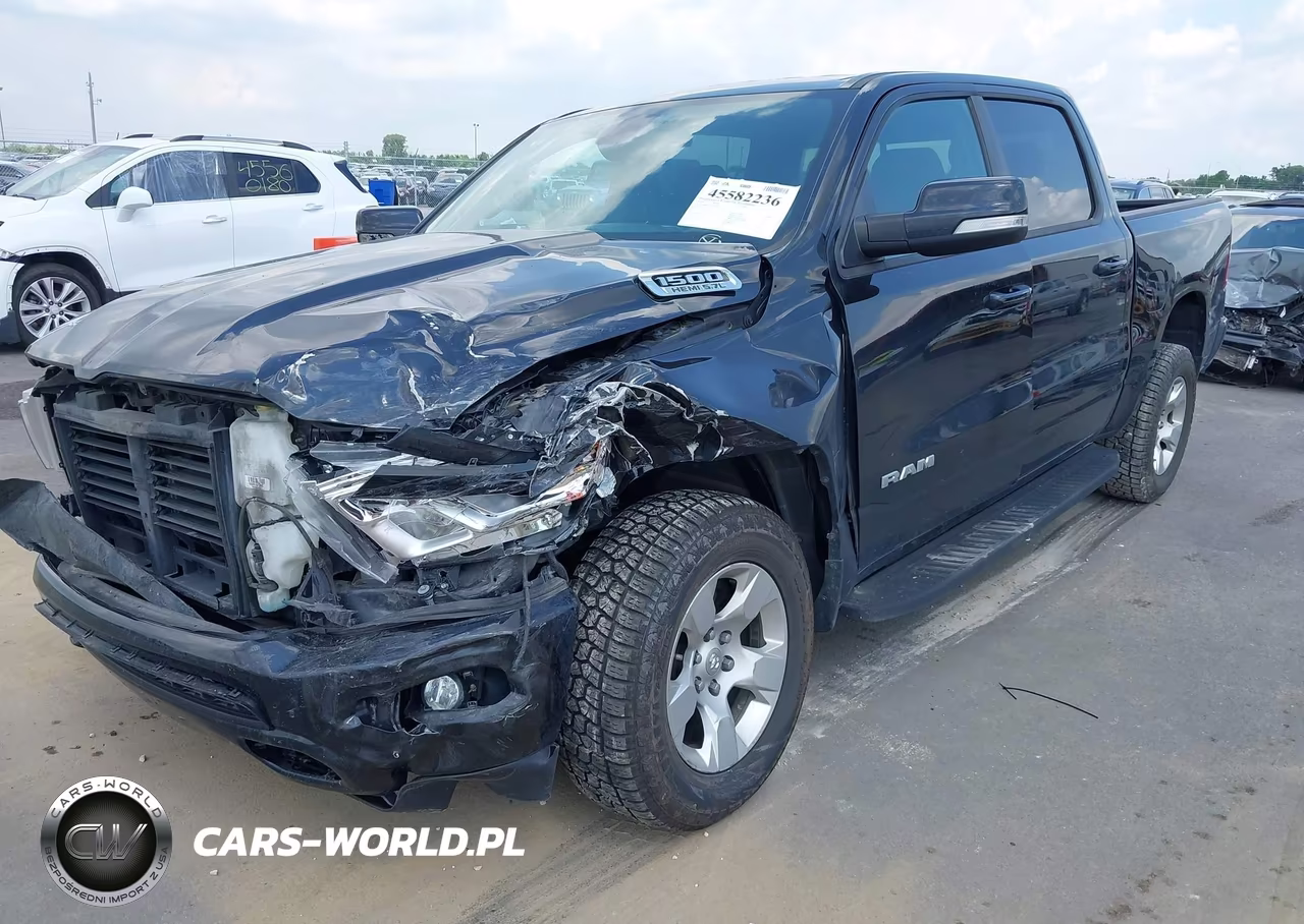2019 Ram 1500 Big Horn-Lone Star 4X4 5'7 Box VIN:1C6SRFFT5KN676895 - 2