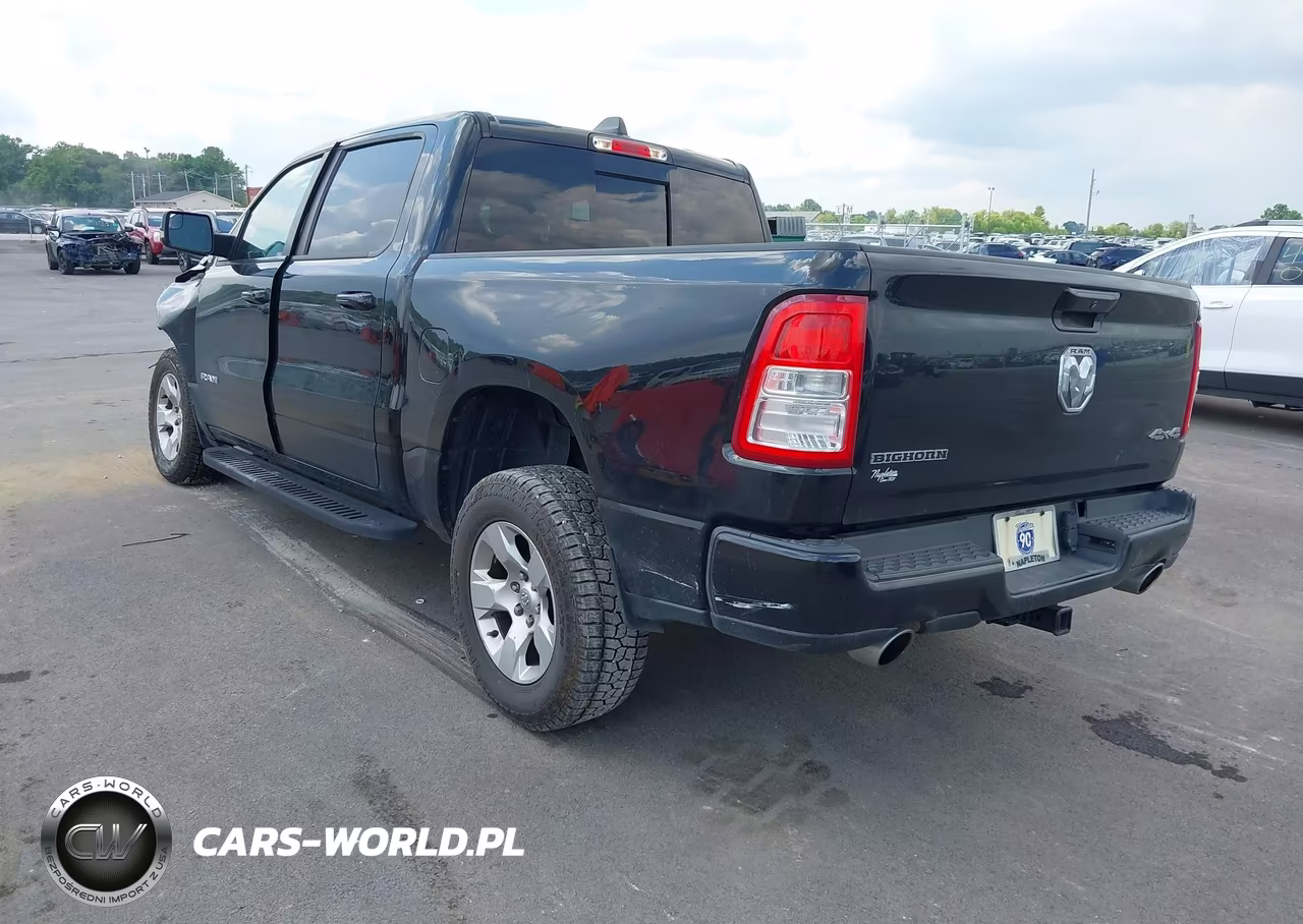 2019 Ram 1500 Big Horn-Lone Star 4X4 5'7 Box VIN:1C6SRFFT5KN676895 - 3