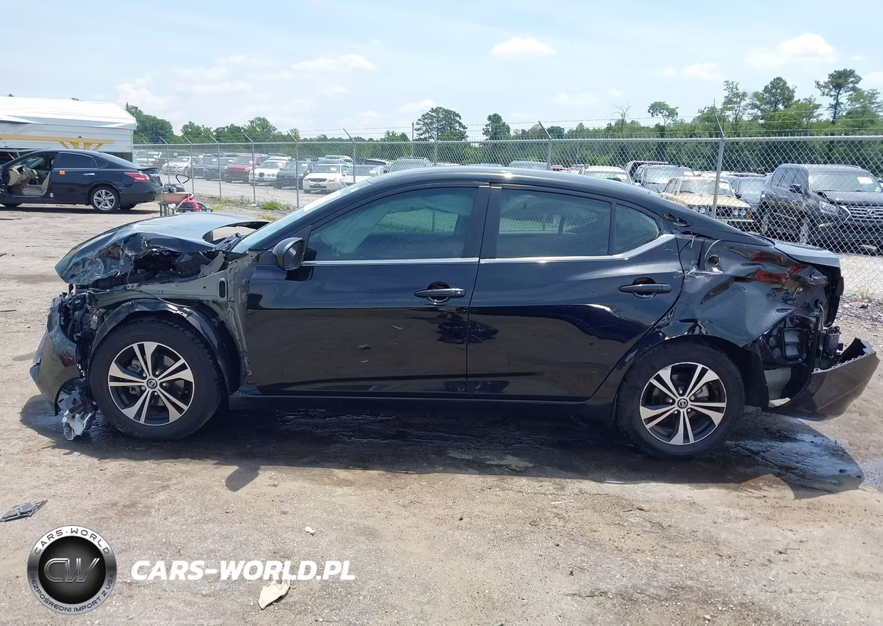 2022 Nissan Sentra Sv Xtronic Cvt VIN:3N1AB8CV3NY313192 - 14