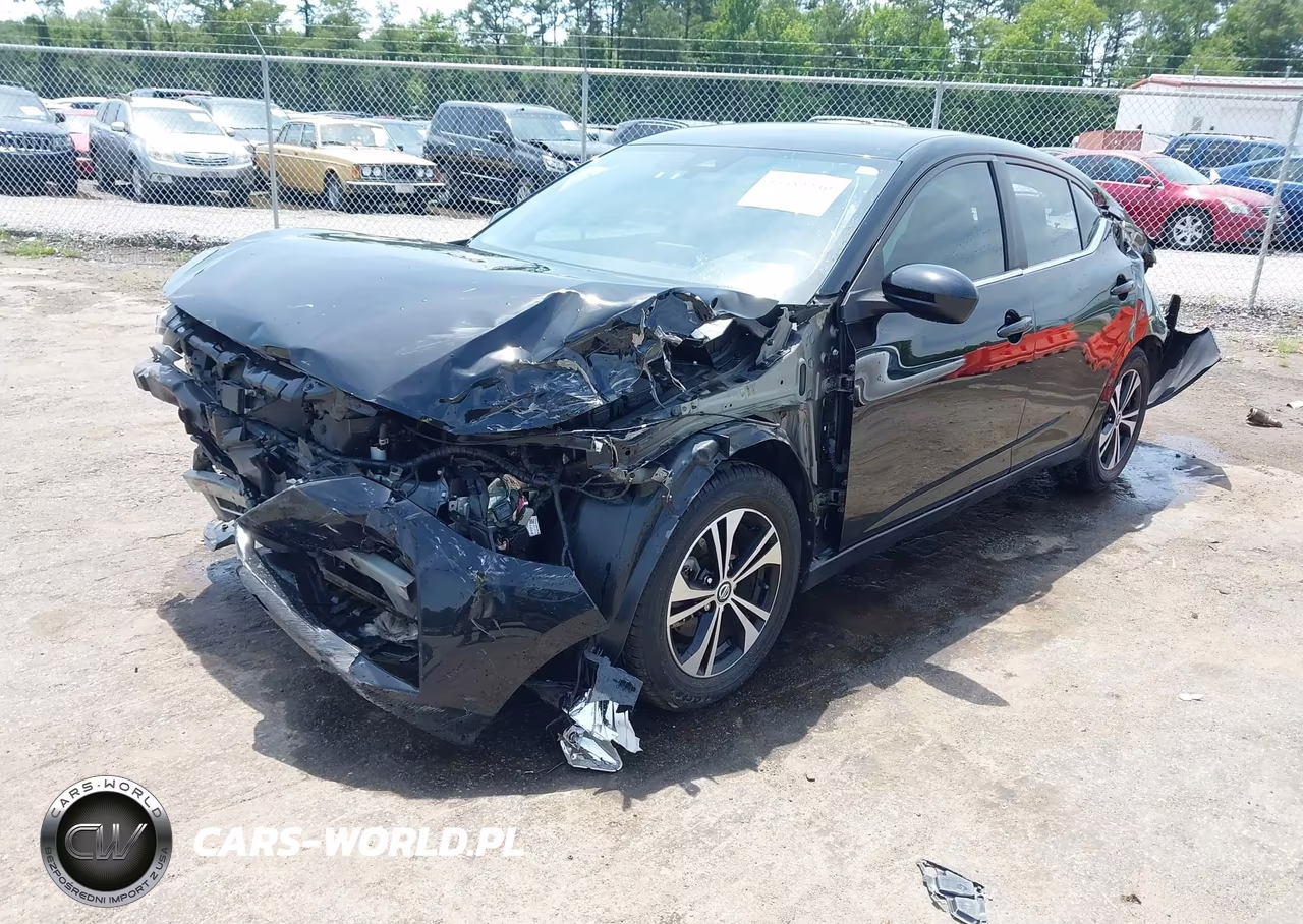 2022 Nissan Sentra Sv Xtronic Cvt VIN:3N1AB8CV3NY313192 - 2