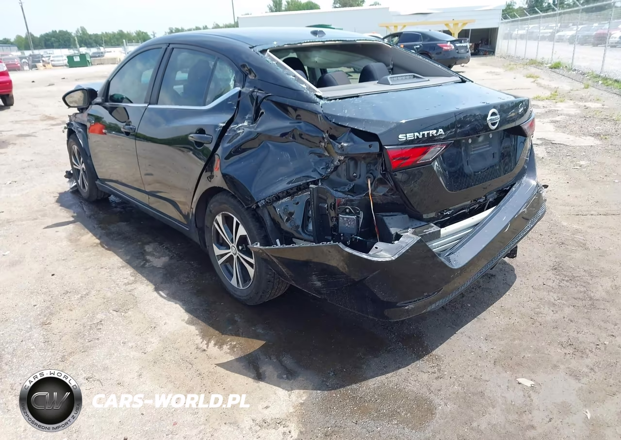 2022 Nissan Sentra Sv Xtronic Cvt VIN:3N1AB8CV3NY313192 - 3