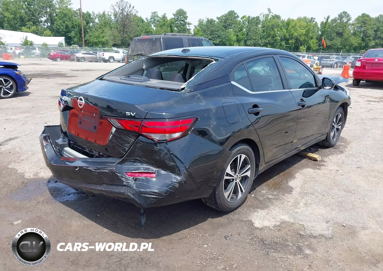 2022 Nissan Sentra Sv Xtronic Cvt VIN:3N1AB8CV3NY313192 - 4