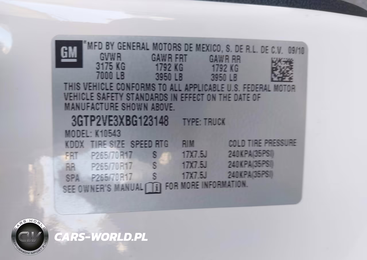2011 GMC Sierra 1500 Sle VIN:3GTP2VE3XBG123148 - 9