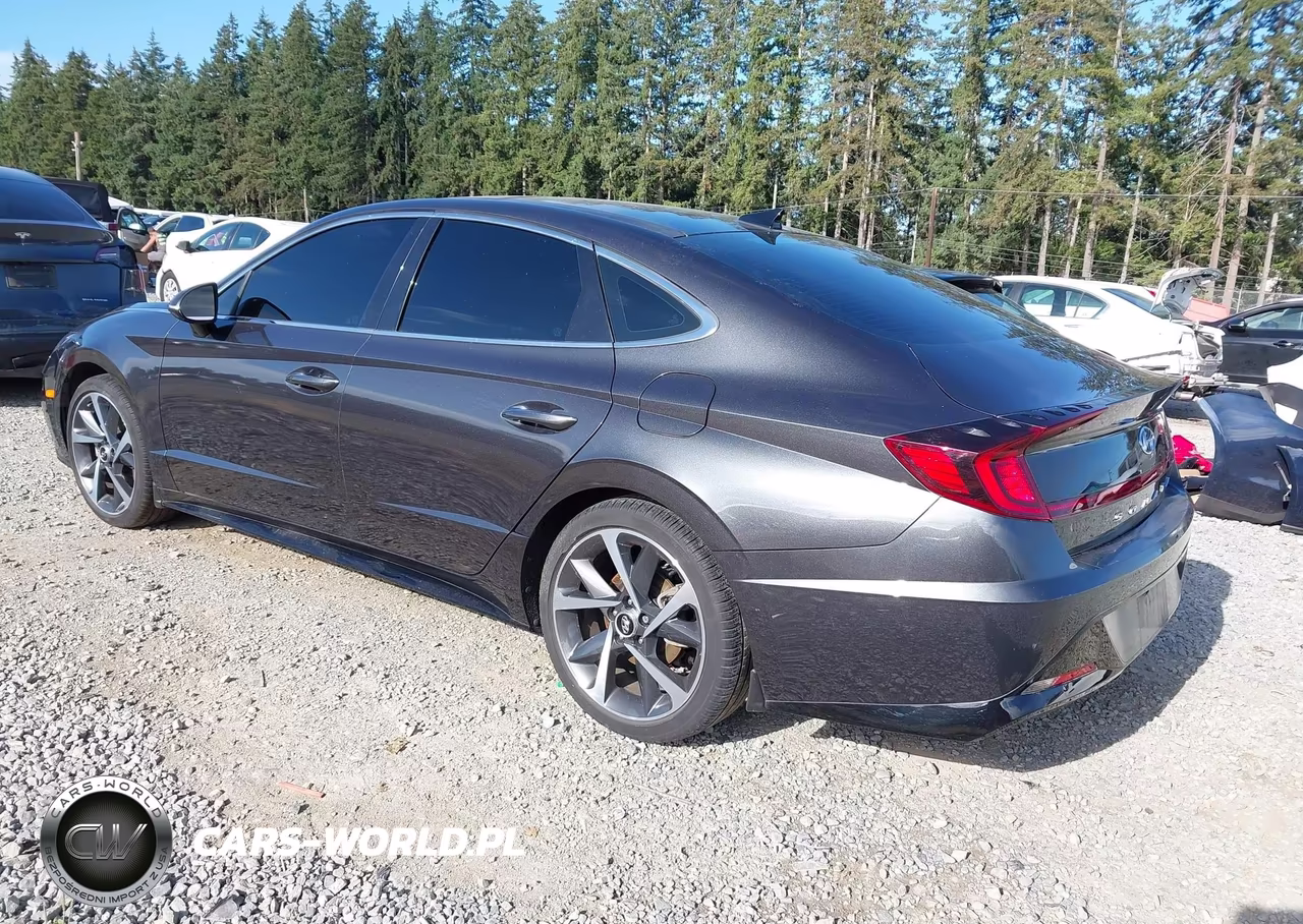 2021 Hyundai Sonata Sel Plus VIN:5NPEJ4J29MH098013 - 3