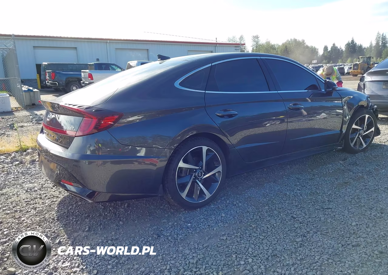 2021 Hyundai Sonata Sel Plus VIN:5NPEJ4J29MH098013 - 4
