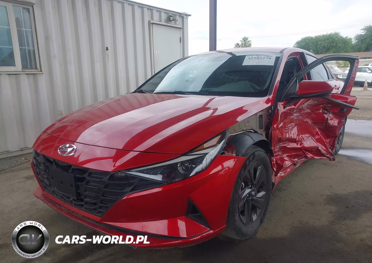 2021 Hyundai Elantra Sel VIN:5NPLM4AG7MH051587 - 2